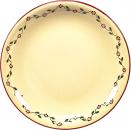 Dessertteller 19 Vergissmeinnicht bordeaux