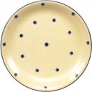 Dessertteller 19 mit Schrift (2 Zeilen) Elli blau