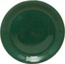 Dessertteller 19 grün Sprenkel