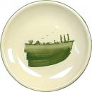 Dessertteller 19 mit Schrift (2 Zeilen) Landart