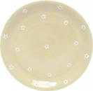 Dessert Plate 19 mit Schrift (1 Zeile) Gänseblümchen