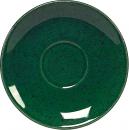 Espresso-Untertasse grün Sprenkel