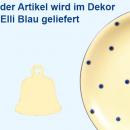 Glocke 5,0cm Elli-blau