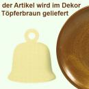 Glocke groß braun