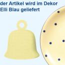 Glocke groß Elli blau