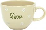 Jumbo Cup with font Gänseblümchen