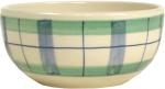 Kompottschale karo grün-blau