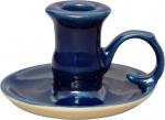 Leuchter Nachtlicht glänzend blau