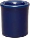 Leuchter Teelicht 7,5 glänzend blau
