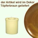 Leuchter Teelicht 7,5 braun