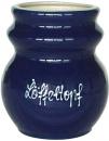 Löffeltopf glänzend blau