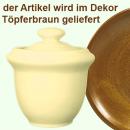 Zuckertopf braun