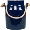 Milk can 23 cm blue 1 point - Kopie