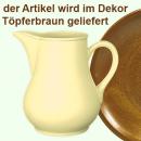 Milchtopf 0,75 braun