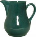 Milchtopf 0,75 grün Sprenkel