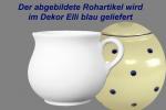 Mollytasse mit Schrift (2 Zeilen) Elli blau