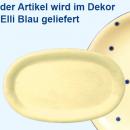 Platte 37 oval Elli blau