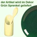 Probierlöffel grün Sprenkel