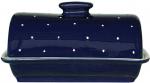 Rollenbutterdose blau 3 Punkt