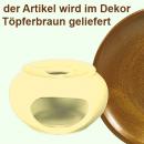 Stövchen klein braun