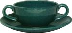 Suppentasse komplett grün Sprenkel
