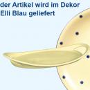 Tablett 25 oval Elli blau