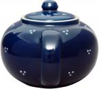 Teekanne 1,2 l blau 3 Punkt