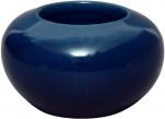 Teelicht glänzend blau