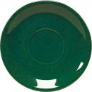 Untertasse 17 grün Sprenkel