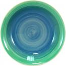 Teller 24 tief Aqua