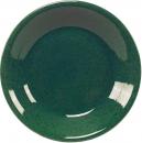 Teller 24 tief grün Sprenkel