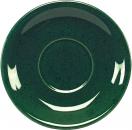 Untertasse Becher grün Sprenkel