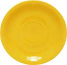 Untertasse 15 glänzend gelb