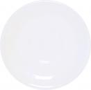 Untertasse 17 glänzend weiß