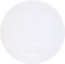 Untertasse 17 matt weiß