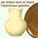 Vase Gr.I 9 braun