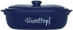 Wursttopf glänzend blau