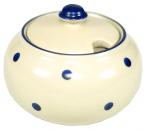 Zuckerdose Elli blau