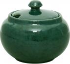 Zuckerdose grün Sprenkel